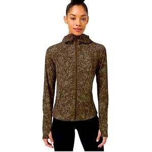 Lululemon Mist Over Wind Breaker Jacket Packable Water Repellent Running Hiking